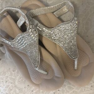 Crystal sandals